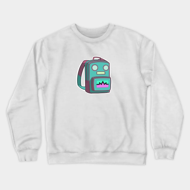 Benson’s backpack Crewneck Sweatshirt by dragonlord19